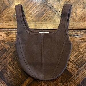 Aritzia Babaton Sculpt Knit Tank